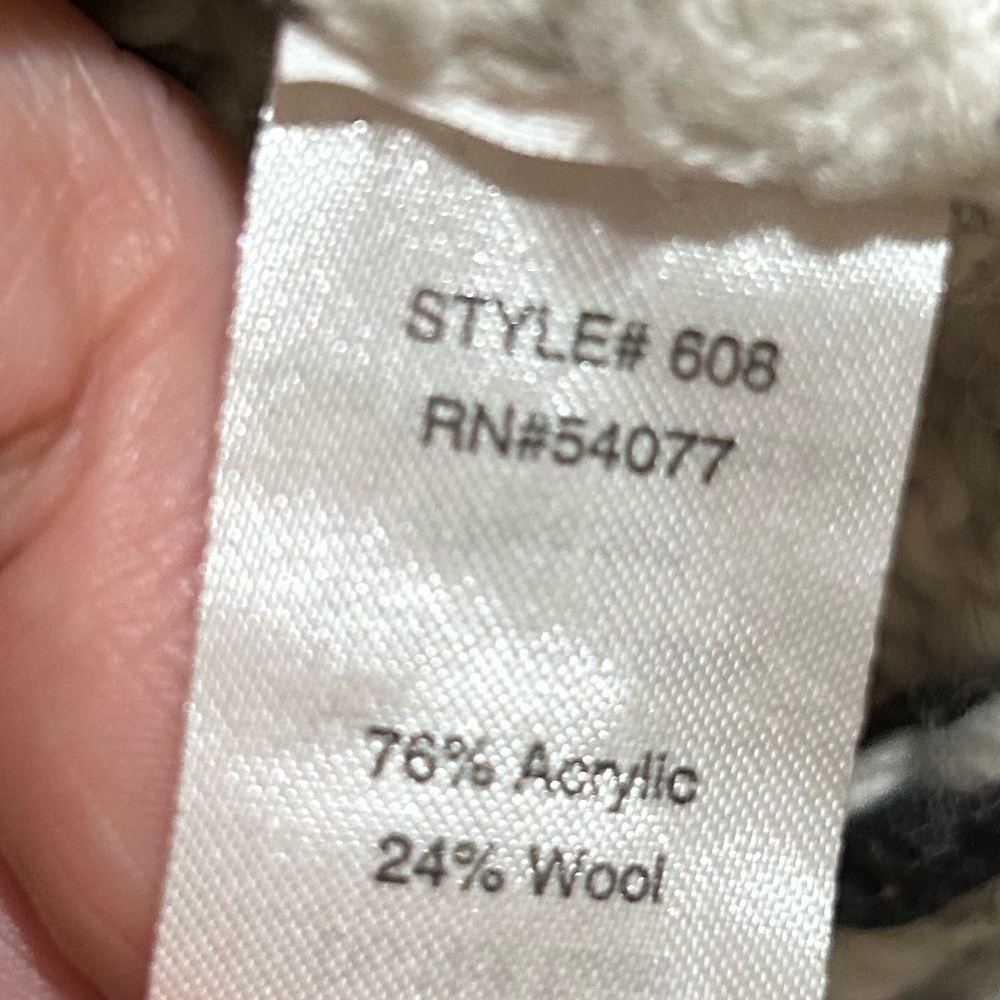 CAbi Black and White Striped Cardigan Sweater Size Medium - Picture 7 of 9